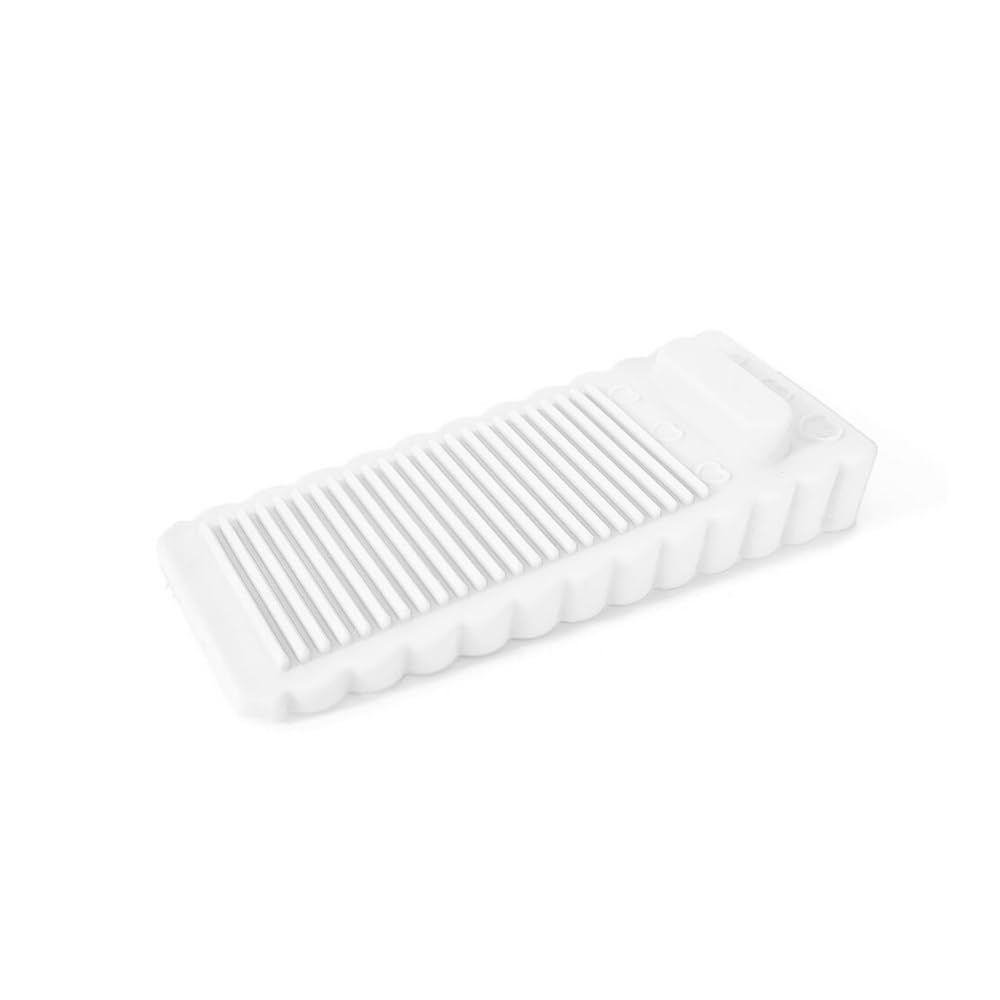 Silicone Door Stopper Reusable Shock Absorbent Block Wedge Doorstops Door Handle Stopper Home Office Door Anti-Collision Stopper(2White)