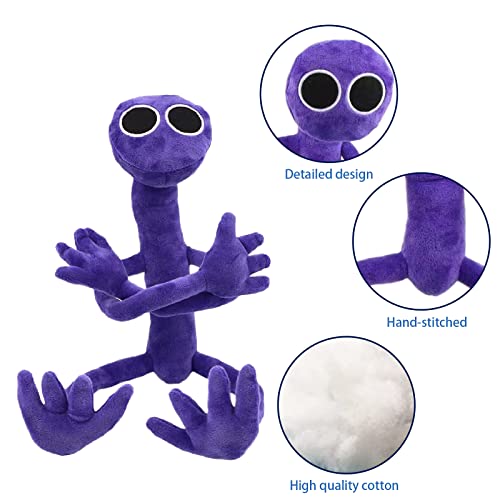 Keyearth Rainbow Plush Toys, Funny Rainbow F Stuffed Animal Plush Toys, Horror Games Stuffed Toys, Easter Christmas Party Gifts For Kids (Purple) #TOP2