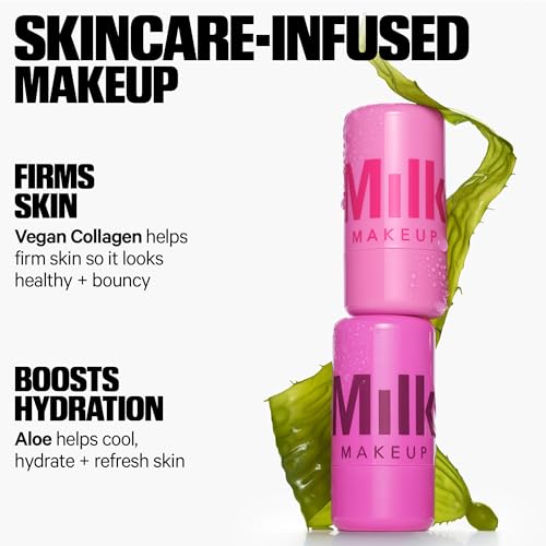 Image of Milk Makeup Cooling Water Jelly Tint Gift Set - 6-Pack with Exclusive Jelly Bag - Sheer Lip + Cheek Stain with Vegan Collagen + Aloe - Hydrating, Long-Lasting, Buildable Lip Tint + Blush - Full Size
