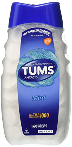 Tums UltraStrength 1000, Mint, 160-Count (Pack of 2)