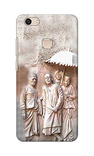 Image of Printed Hard Back Cover Case for Vivo V7+ | Vivo V7 Plus | Vivo Z10 Back Cover (Sai Baba) -1803