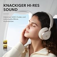 soundcore by Anker Space One Bluetooth Active Noise Cancelling Headphones – Ansicht 4