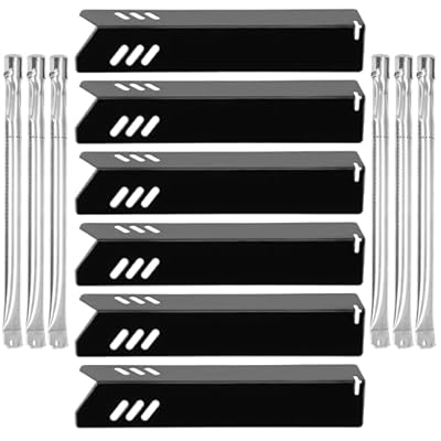 Anrain GR2205723-OG-00 Grill Plates Compatible with Outdoor Gourmet Grill Parts 6 Burner, GR2323101-OG-00 Grill Parts for Outdoor Gourmet 6 Burner Grill Parts, Replacement for GR2205720-OG-00, 162193