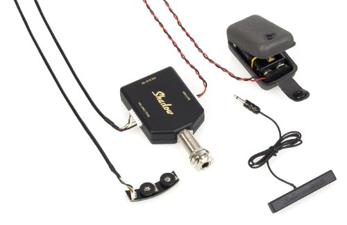 Shadow ( シャドウ ) SH-MS NMG VT Micro Sonic Endpin Preamp with NanoMAG Pickup and Volume/Tone Controls ナノマグ マイクロソニック ピックアップ&コントロール