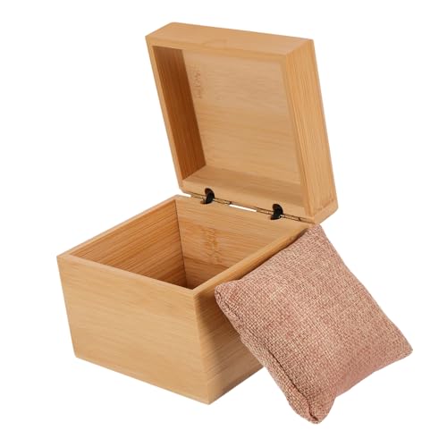FOMIYES Caja Organizadora Para Bebés Soporte Para Relojes De Bambú