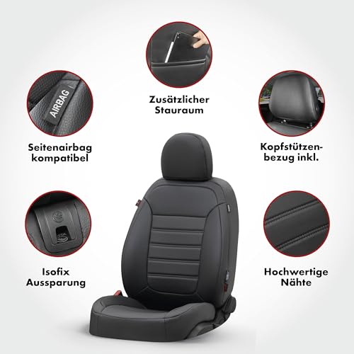 Housse de siège de rechange compatible Mini Cooper 2001-2014 couverture siège normal - 7
