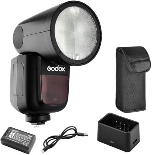 Amazon | 【Godox正規代理＆技適マーク】Godox V1-C フラッシュ 