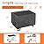 Jungda Outdoor Grill Cart Cover for BBQMall Pizza Oven Table,Waterproof Outdoor Pizza Oven Cart Cover,Patio BBQ Grill Stand Cover - 51 X 25 X 31 Inch