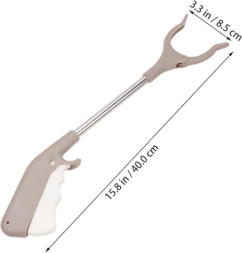 Miniatura 4 de Reacher Grabber - 1 herramienta de agarre de basura resistente para discapacitados, calambres de basura, pinza sanitaria, abrazadera de basura,