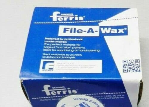 JTS Carving Wax Ferris Assortment Slices Green File-A-Wax Green 1/2 Lb