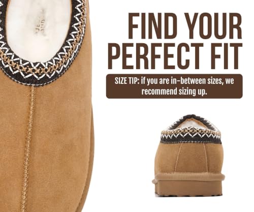 Image of Project Cloud Mens Slippers Genuine Leather Australian Shearling Slippers