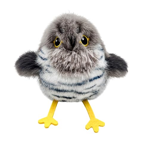 ComedyKing Flapping Bird Cat Toy, Cat Toys Interactive for Indoor Cats, Flapping Wings Cat Flying Bird Toy Touch Activated Flappy Birds Cat Toys for Cats (Cuckoo)