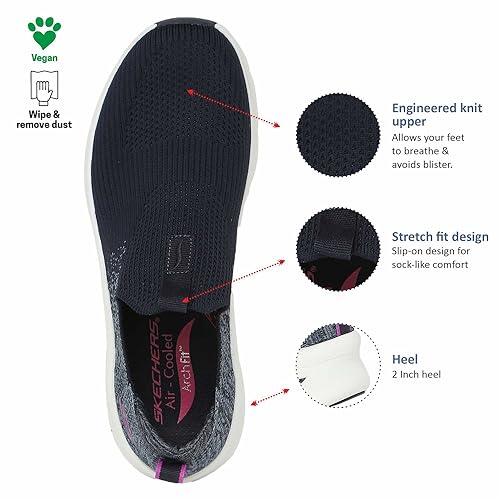 Image of Skechers Women Arch Fit D'Lux Journey Slip Ons