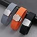 ROUHO 19mm Silicona Caucho Ajustable Reloj Correa Imagen de ROUHO 19mm Silicona Caucho Ajustable Reloj Correa