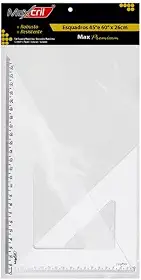 Max Premium Esquadro 2Pcs 26Cm