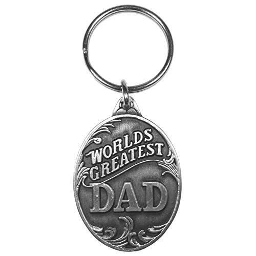 Siskiyou Gifts Dad Antiqued Keyring