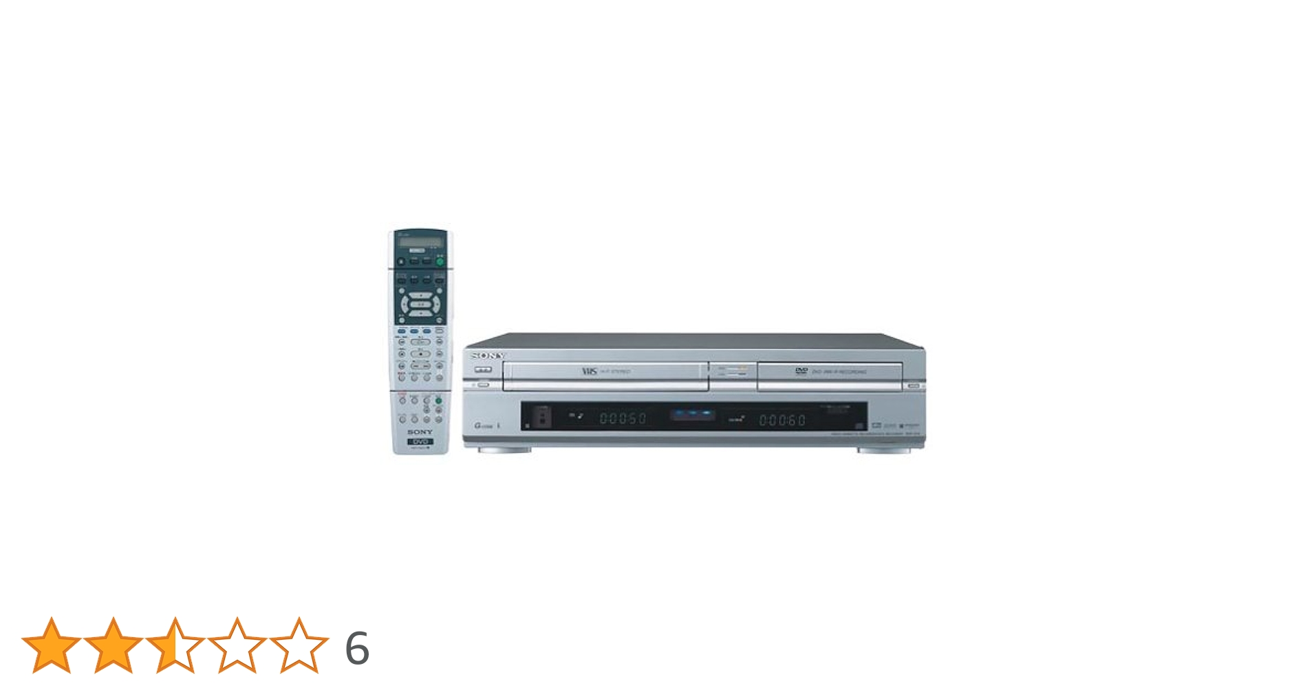 Amazon | SONY “スゴ録” RDR-VD6 VHSビデオ一体型DVDレコーダー