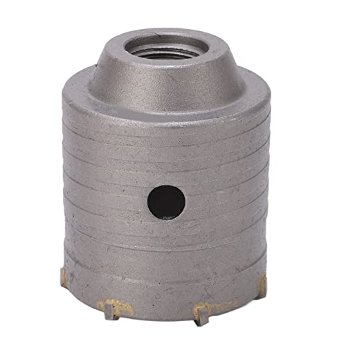 Spacnana 60 Mm Carbid Loch Saw Saw Bohrbohrer Reamer, Zementierter Vergaserlochschneider für Betonmauerstein, Schnelle Bohrgeschwindigkeit