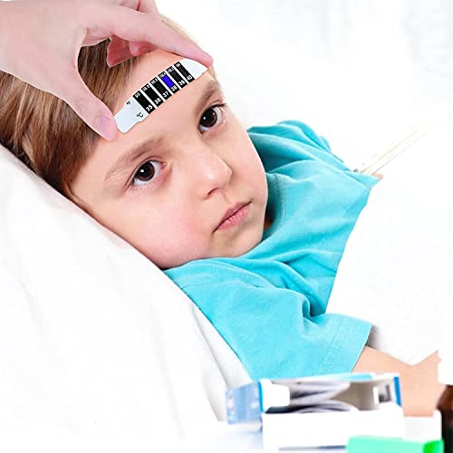 Nicfaky 30 pezzi termometri per fronte a strisce