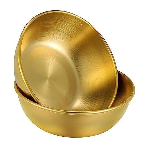 HOLIDYOYO 2 pièces Lot de Coupelles Acier Inoxydable Doré pour Sauces et Apéritifs Assiettes Miniatures pour Épices Desserts et Préparations Culinaires