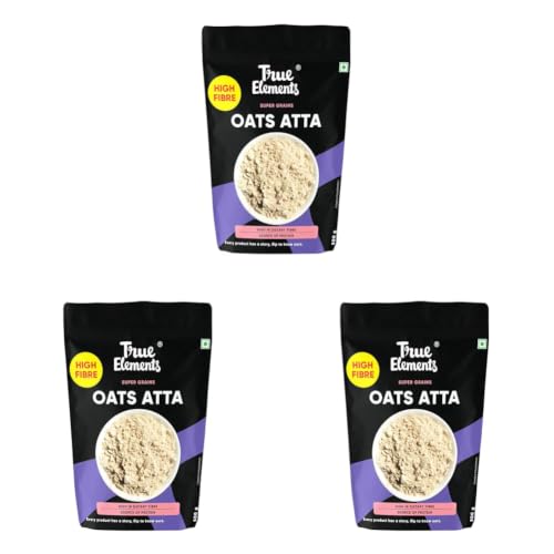 Image of True Elements Oats Flour 500 g (Pack of 3)