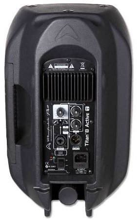 Wharfedale Titan 8 Active MKII black diffusore cassa bi-amplificata a 2 vie 360w di picco