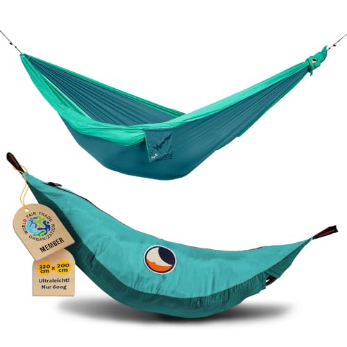 Ticket to the Moon Double Hammock in Express Bag Emerald/Green