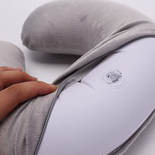 Almohada Inflable de Espuma Viscoelástica en U miniatura 3