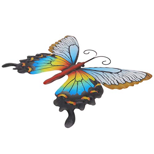 Cabilock Borboleta de Metal Arte Da Parede Escultura Pendurada para O Interior Da Parede De Inspiraç