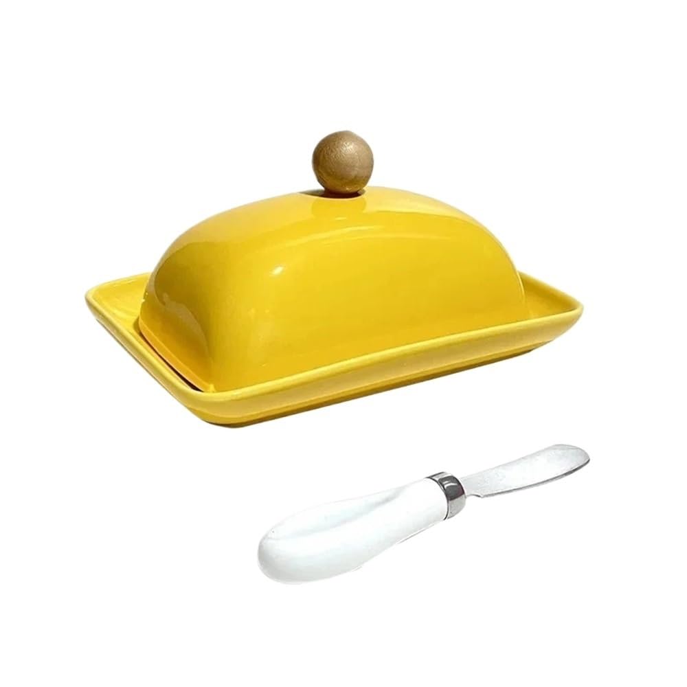 Butter Dish Cheese Organiser with Lid Butter Dish Multi-Purpose Kitchen