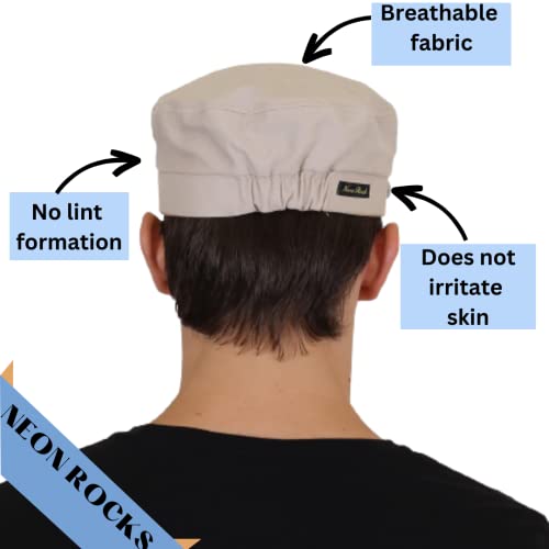 Image of NEON ROCK Men Women Stylish Dori Cap Stylish Premium Cotton Hat Cap for Summer, Winter, Spring, Autumn and All Activities, Freesize Pack of 1