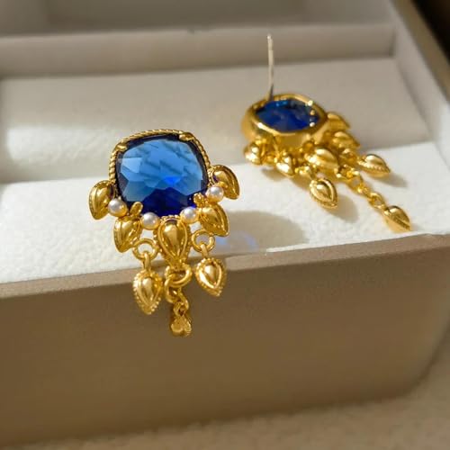 Boucles d'oreilles stud drop mariage légères anti-allergies