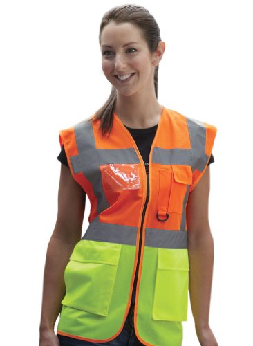 Gilet de sécurité Hi-Vis pour cyclistes urbains et trajets quotidiens à vélo