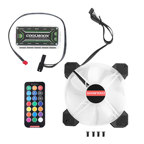 Ventilador de resfriamento ajustável para computador BESPORTBLE para ventilador de PC Cooler RGB Coo