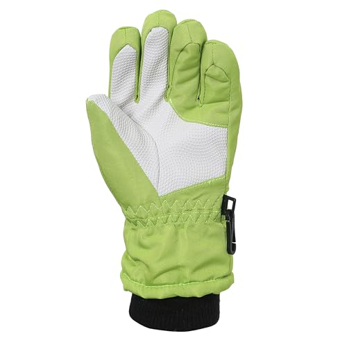 Image of FabSeasons Unisex Warm Winter Gloves, Waterproof, Windproof for Hiking, Driving, Running & Outdoors, Fits for 3-5 Years Old Boys and Girls