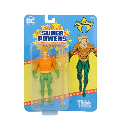 Mcfarlane Toys - Dc Super Powers Aquaman 4In Action Figure #TOP5
