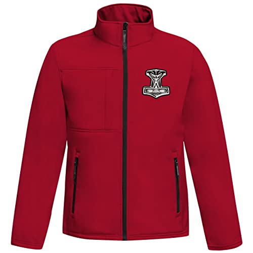 Herren Softshell Jacke THORS HAMMER wind und wasserdicht Walhalla Germane Odin