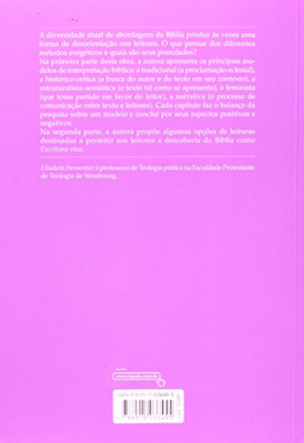 A escritura viva: Interpretações cristãs da Bíblia: 55