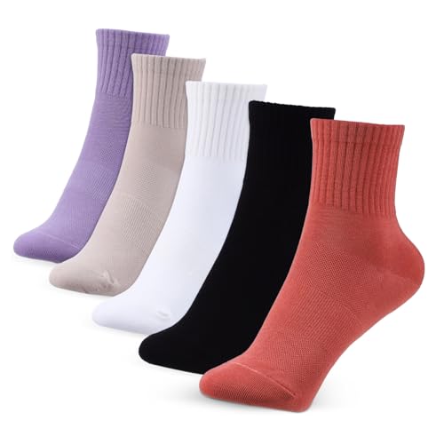 Chaussettes respirantes de randonnée coton dames SOIMISS marche plein air lot
