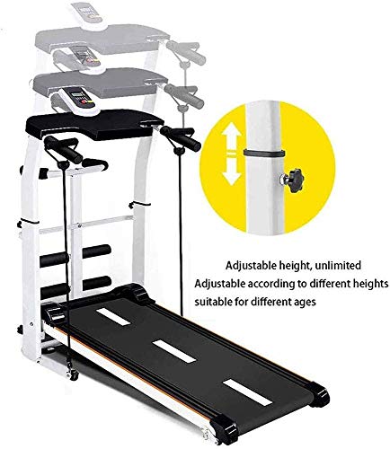 Caminadora plegable 4 en 1 mecánica para fitness portátil miniatura 3