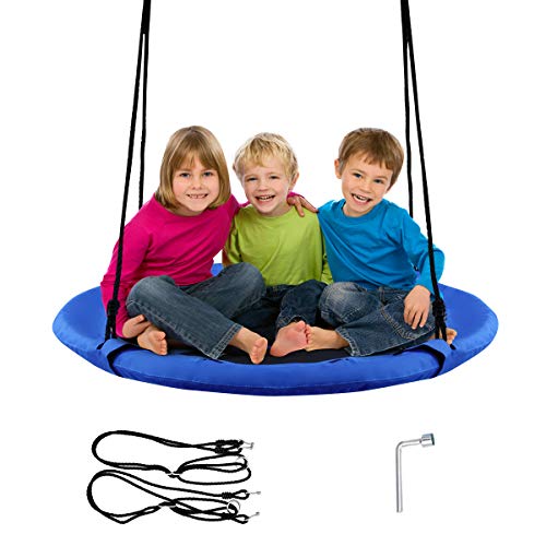 GIANTEX Nestschaukel Outdoor, Kinderschaukel bis 150 kg belastbar,...