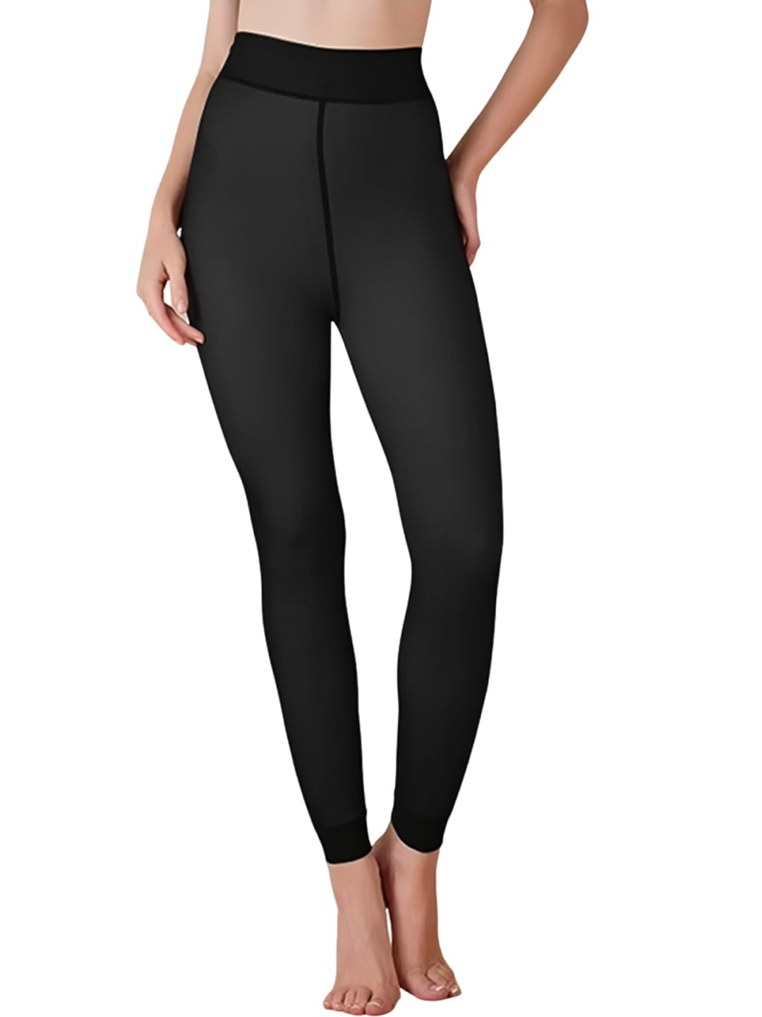 fims - fashion is my style Soft Touch Thermal Skinny Tights For Women - Ultimate Warm Fleece Leggings For Women, Thermal Winter Tights, Free Size (26Inch Waist To 34Inch)-picture-23