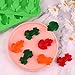 BokingOne 2 Pack Chocolate Frog Silicone Molds, 3D Frog Baking Molds for Chocolate, Candy, Cake Decoration, Soap, Resin, Ice Jelly (Green)