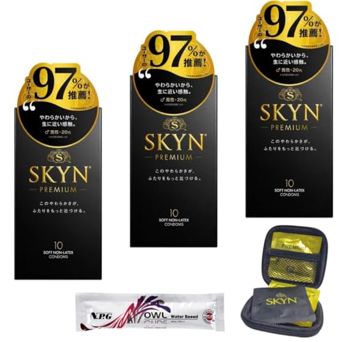 SKYN �X�L�� Premium �A�C�A�[�� �R���h�[�� 10��×3���y�P�[�X�����[�V�����Z�b�g�z
