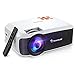 Bonsaii Video Projector TV-Projektor, Unterstützung 1080P Outdoor Movie Projektor für zu Hause, Video-Projektor kompatibel mit Phone Wired Synchronisation/Streaming