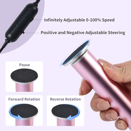 FancyJun Electric Foot Callus Remover