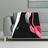 Couverture super taille : 122 x 81 cm, structure surdimensionnée à double couche, épaisse et chaude, couverture de canapé, couverture de voyage. Pour adultes et adolescents, et peut être utilisée comme couverture pour les bureaux et les chambres.