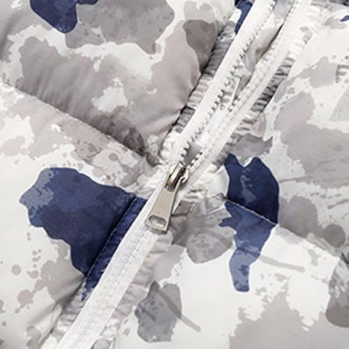 Kids Polka Dot Print Long Puffer Jacket Toddler Zipper Quilted Hooded Down Coats Lightweight Padded Snowsuit3