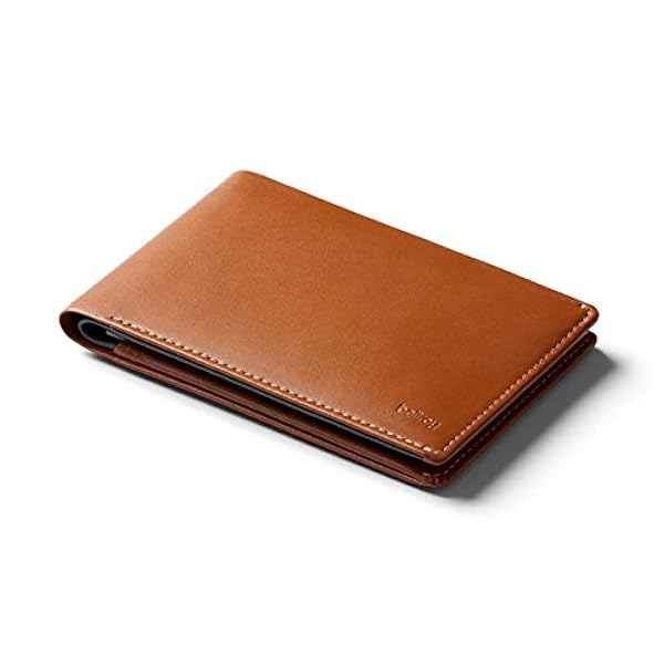 Bellroy Travel Wallet, reseportfölj (pass, biljetter, kontanter, kort och penna), Karamell, Taille unique, Bellroy Travel Wallet, reseportfölj (pass, biljetter, kontanter, kort och penna)