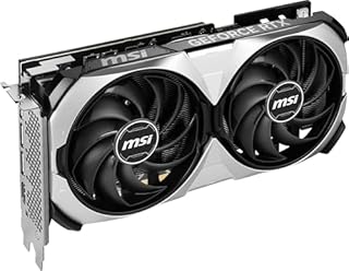 MSI GeForce RTX 4070 Ti Super 16G Ventus 2X OC Carte Graphique pour Le Jeu - 16 Go GDDR6X (21Gbps / 256 Bits), PCIe 4.0-2 x Ventilateurs TORX 4.0 - HDMI 2.1a, DisplayPort 1.4a